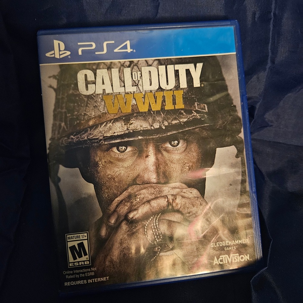 Call‎ of Duty WWII PS4 Game Sledgehammer Activision Shooter M Rated